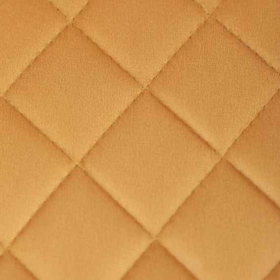 Jedálenská stolička, žltá, zamat matný, DCL-973 YEL4