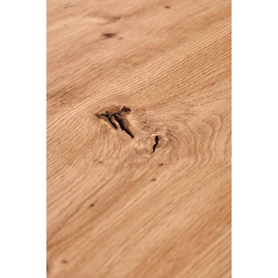 Konferenčný stolík PANTERA, dub wotan/čierna