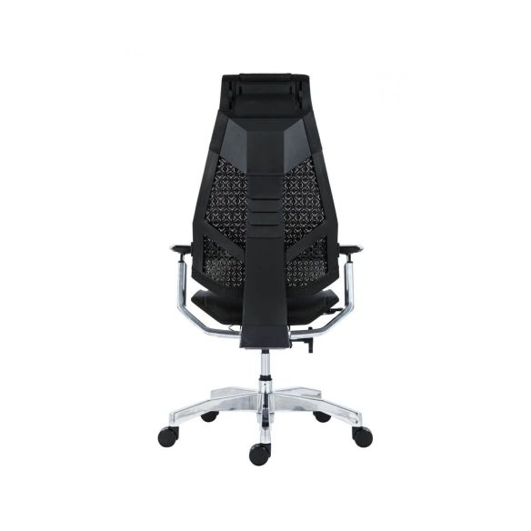 Kancelárska stolička Genidia biela