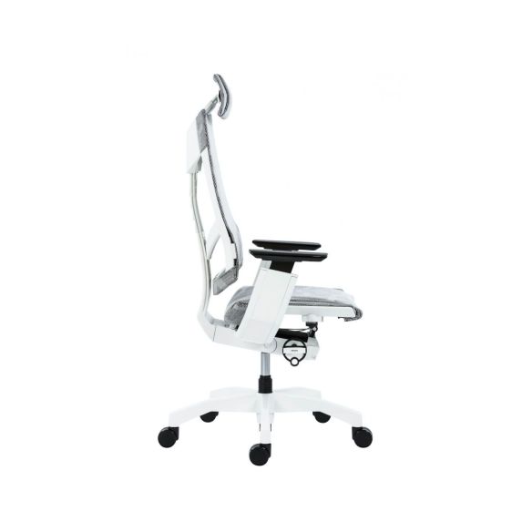 Kancelárska stolička Genidia biela