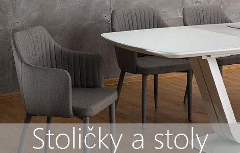 Modern&iacute; stoly a stoličky